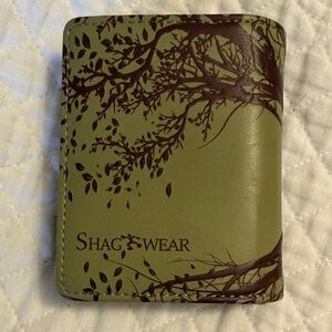 Olive Tree-Print Bifold Wallet